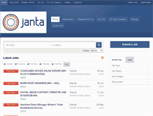 Tablet Screenshot of jantakenya.com